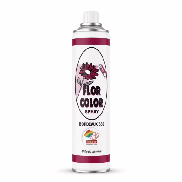 Farba do kwiatów w sprayu Florcolor Bordeaux 639
