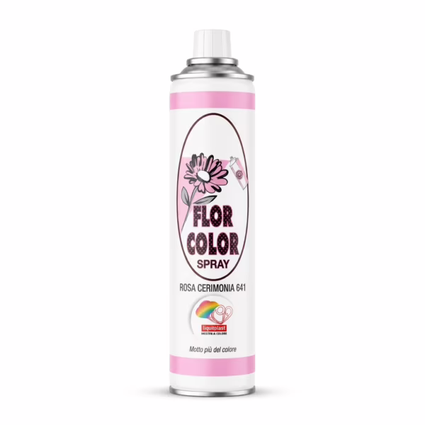 Farba do kwiatów w sprayu Florcolor Rosa Cerimonia 641
