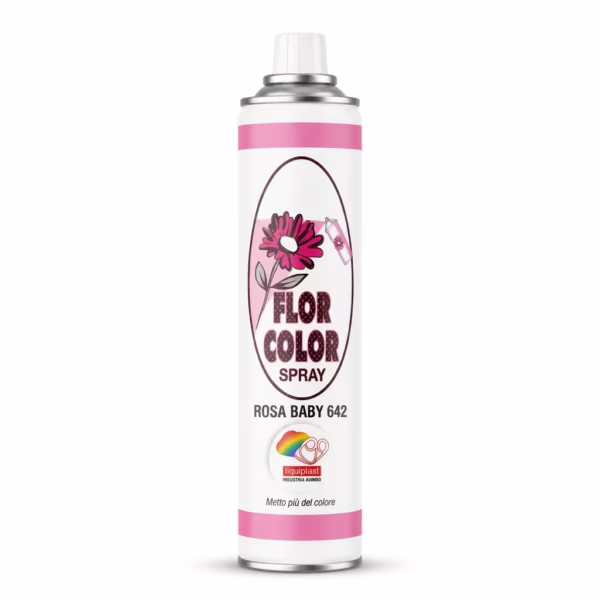 Farba do kwiatów w sprayu Florcolor Rosa Baby 642