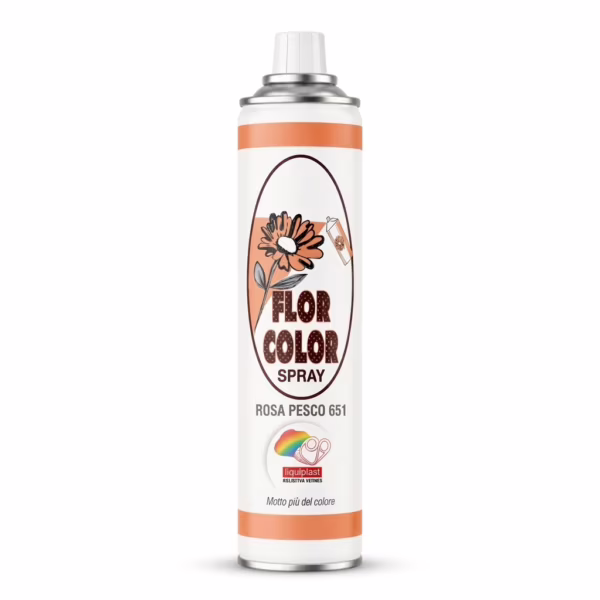 Farba do kwiatów w sprayu Florcolor Rosa Pesco 651