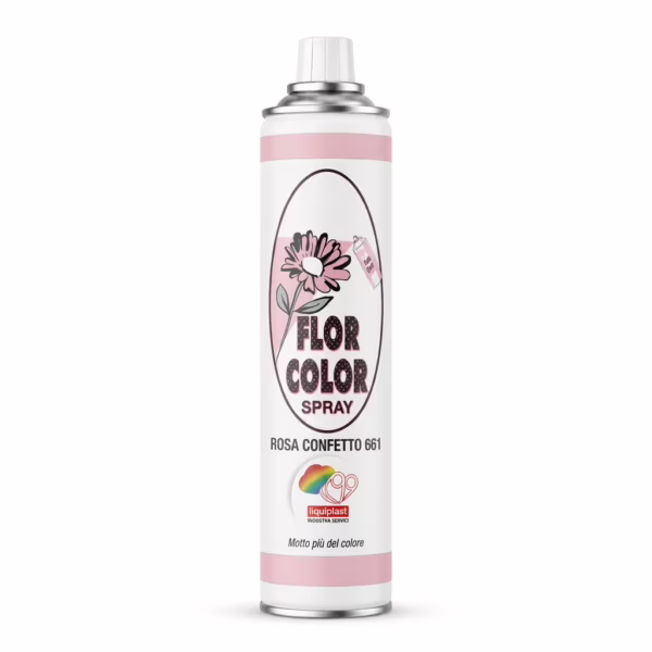 Farba do kwiatów w sprayu Florcolor Rosa Confetto 661