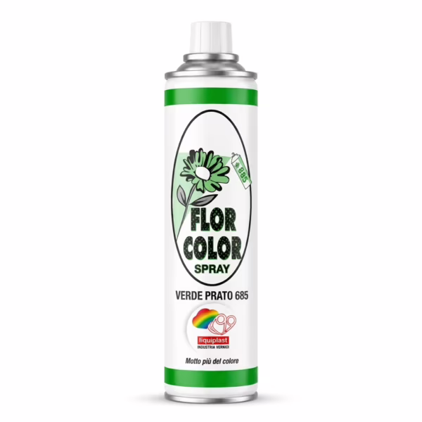 Farba do kwiatów w sprayu Florcolor Verde Prato 685
