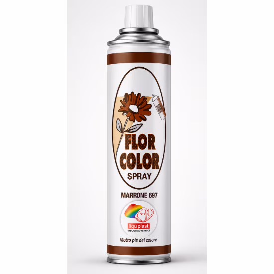 Farba do kwiatów w sprayu Florcolor Marrone 697