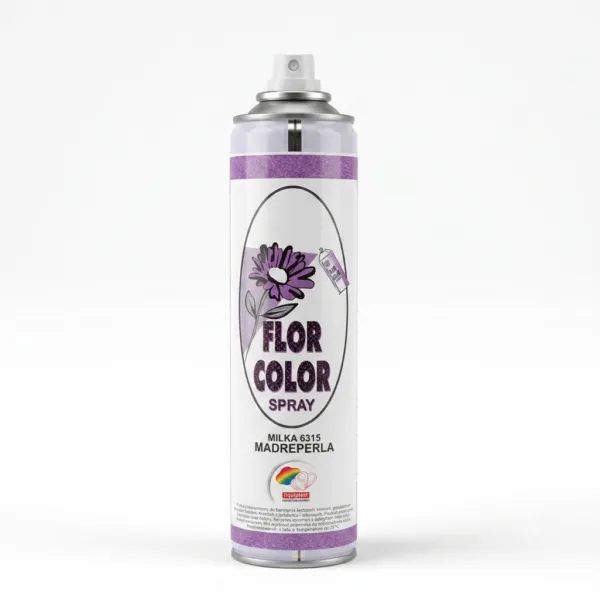 Farba do kwiatów w sprayu Florcolor Milka 6315 Madreperla
