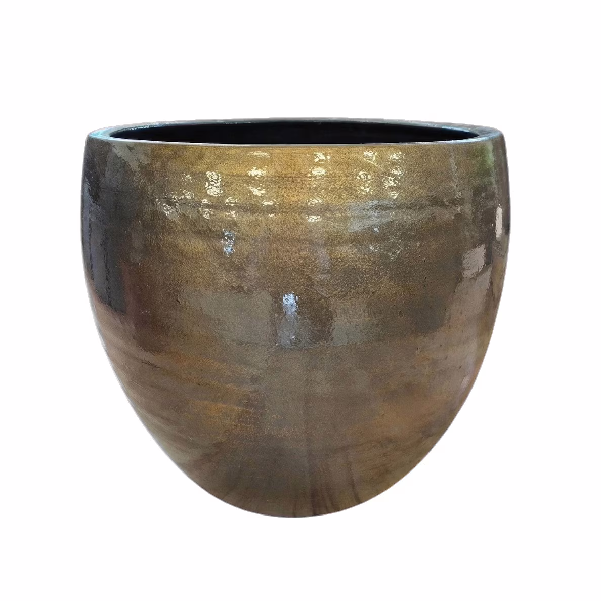Osłonka ceramiczna złota metaliczna 50cm