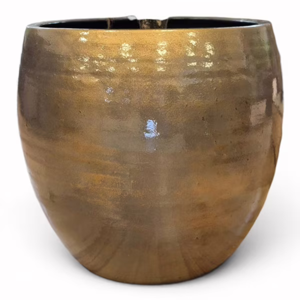 Osłonka ceramiczna złota metaliczna 50cm